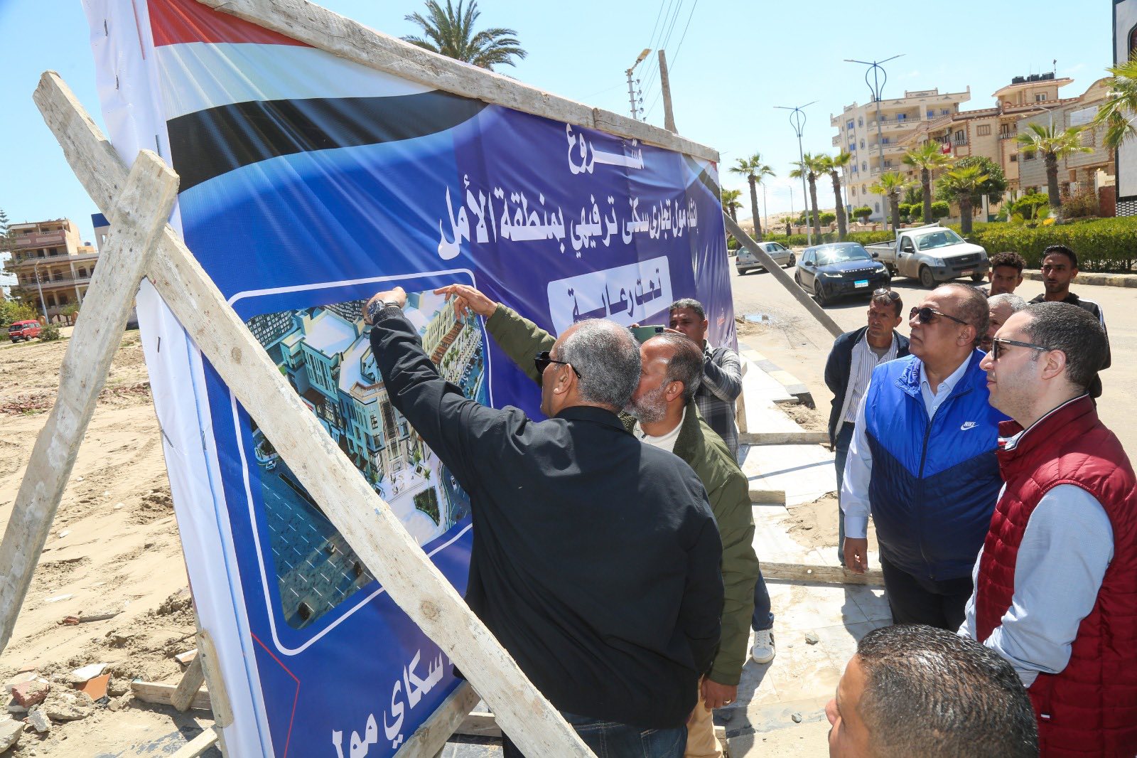 انشاء مول تجاري بشاطئ الامل