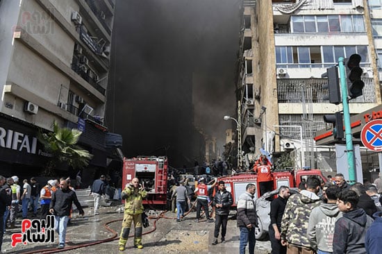 غارات عنيفة على لبنان