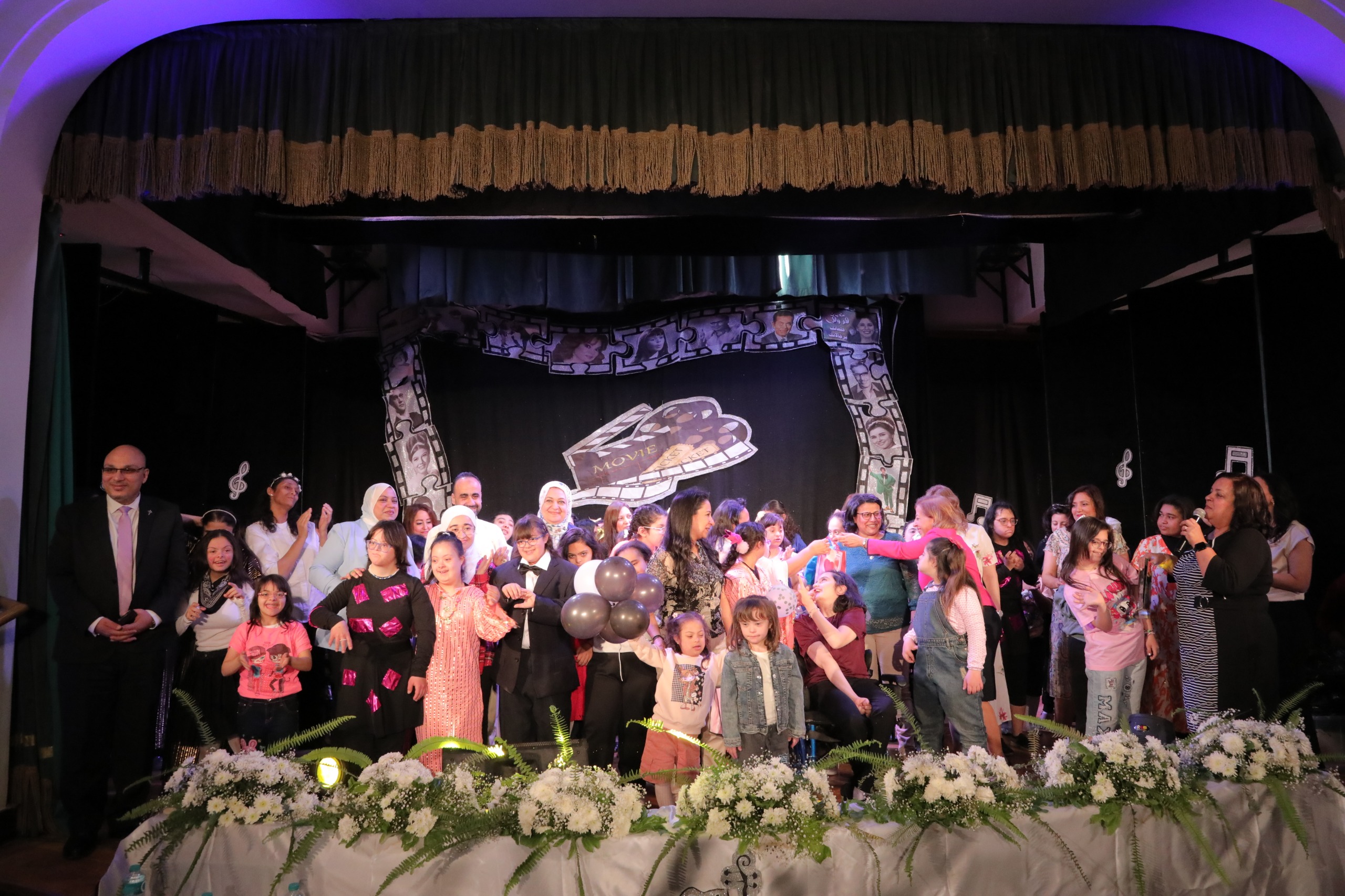 جانب من احتفال كلية رمسيس للبنات