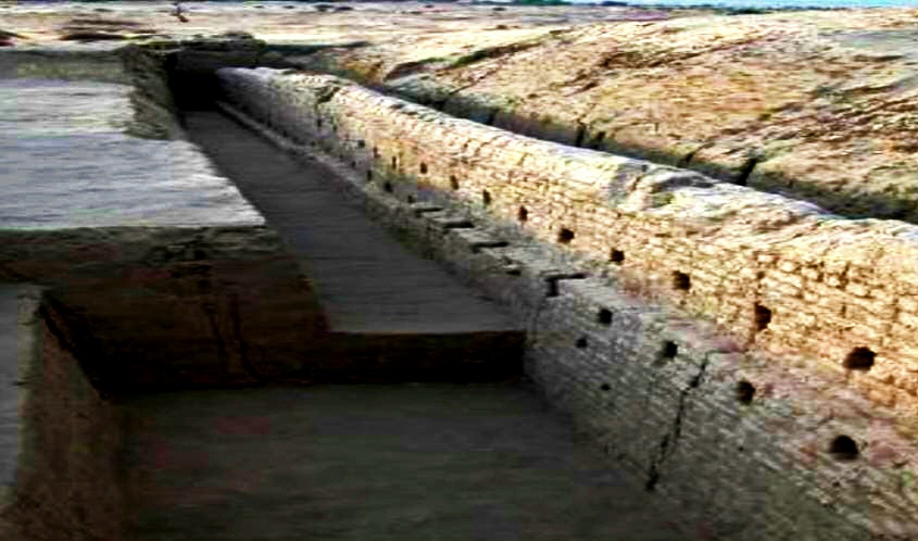 جانب من اسوار المدينة