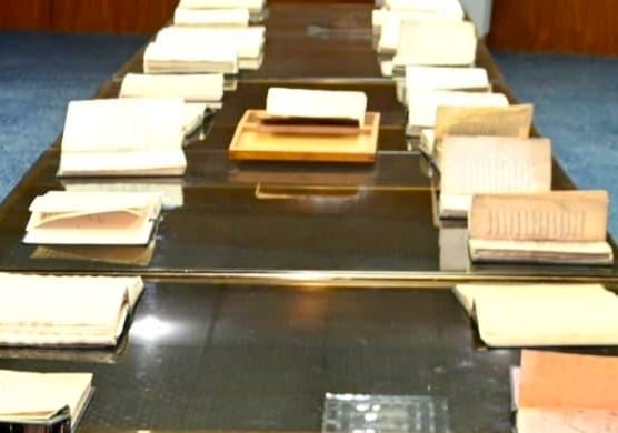 ترميم كافة مطبوعات مكتبة البلدية بدمنهور