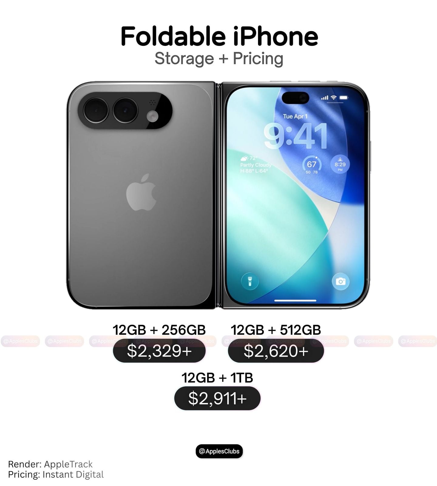 أيفون قابل للطى