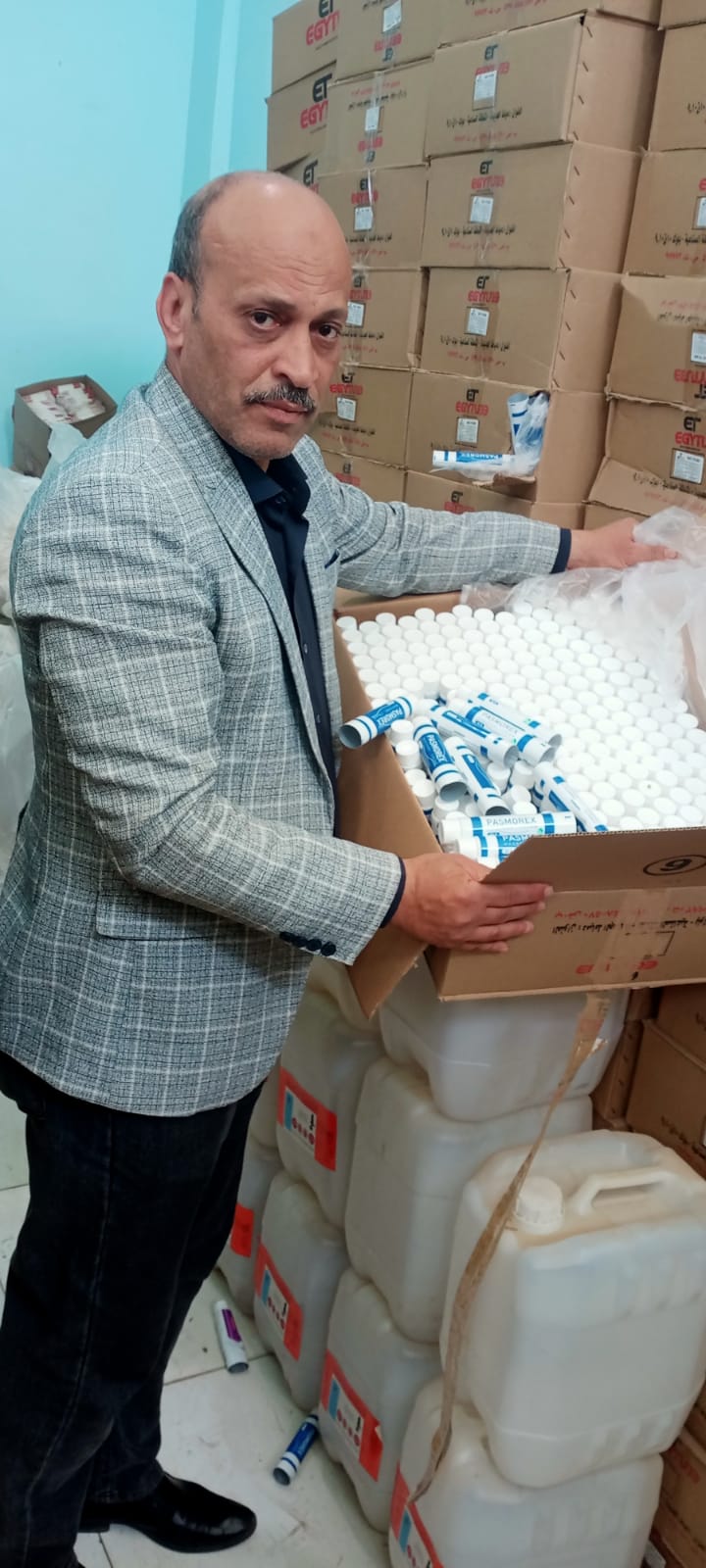 وكيل الوزارة خلال الحملة 