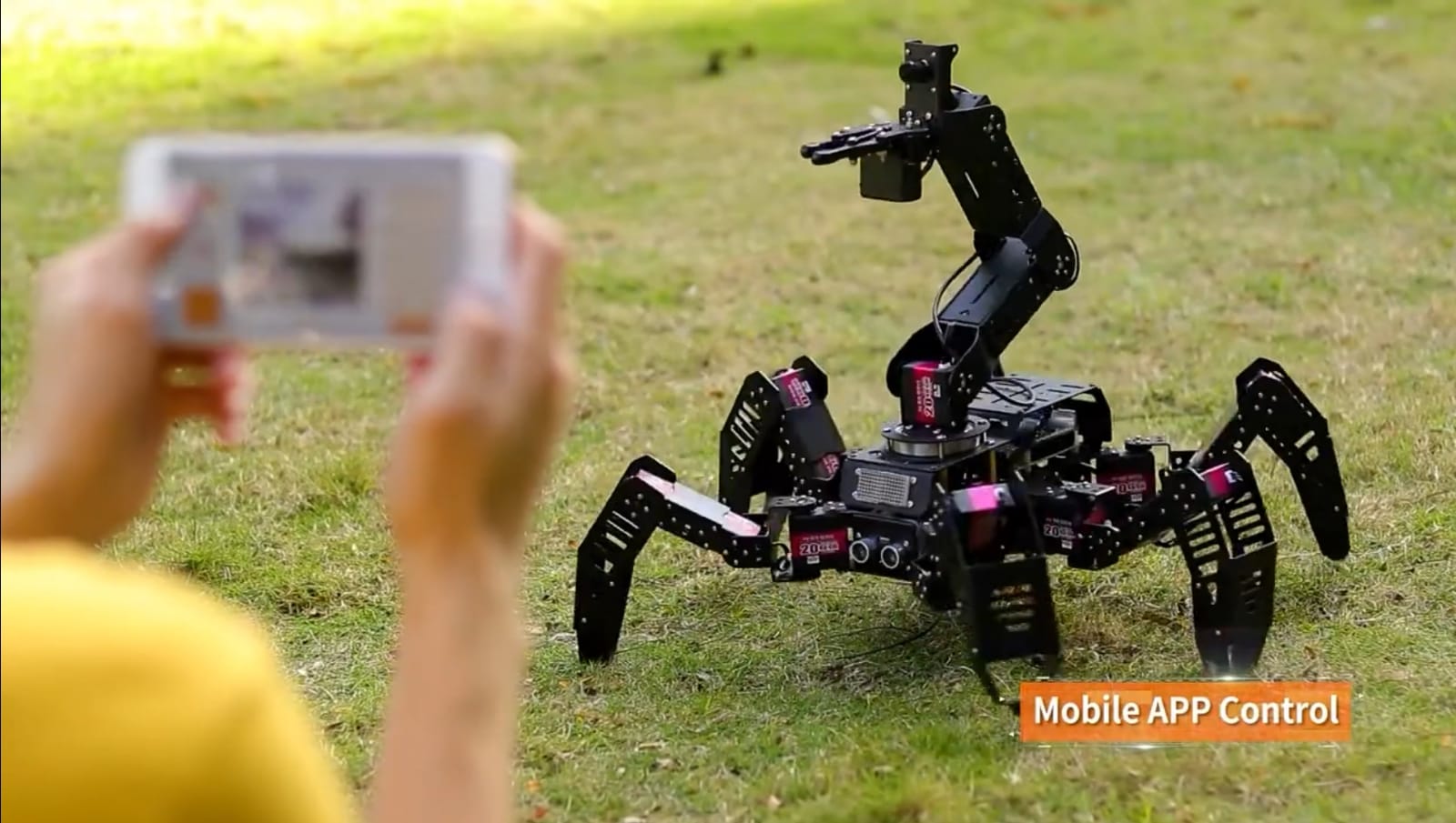 تحكم من بعد فى حركه