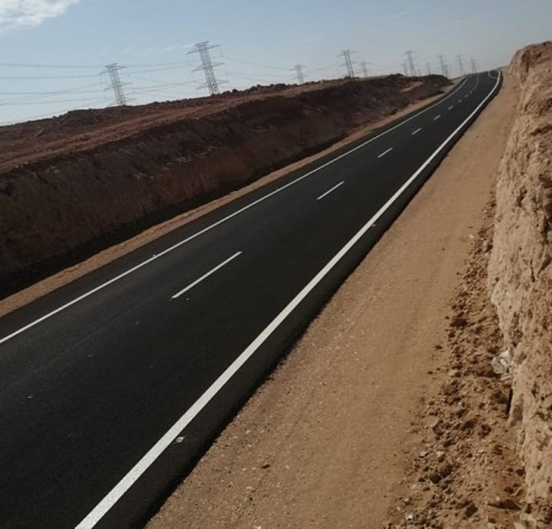 طرق سوهاج الجديدة فى الجمهورية الجديدة (13)