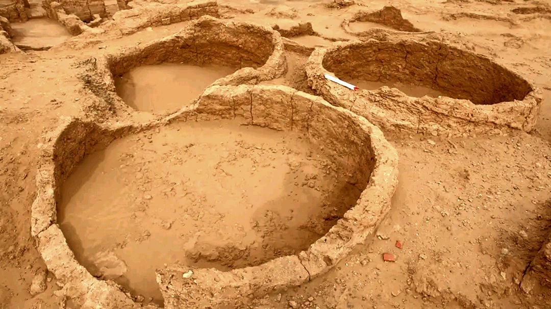 جانب من اثار المدينة