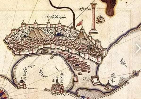 خريطه قديمة للمقابر