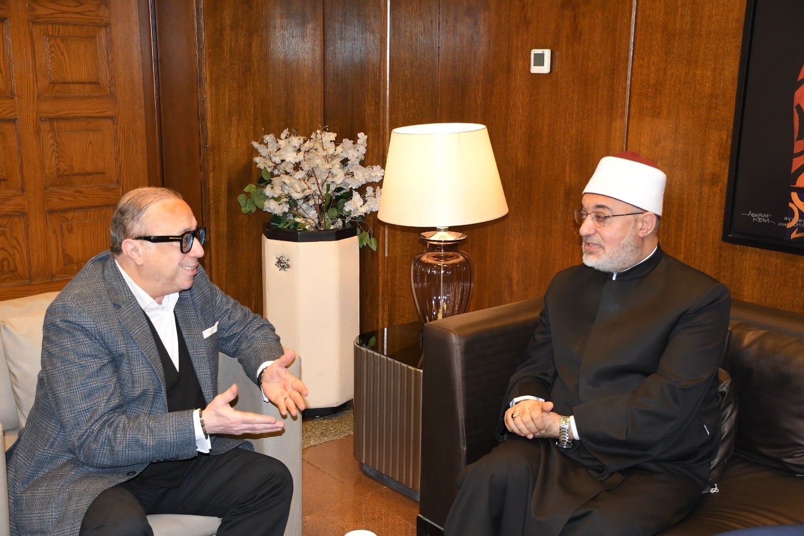 مشاركة مفتى الجمهورية مشاركة مفتى الجمهورية