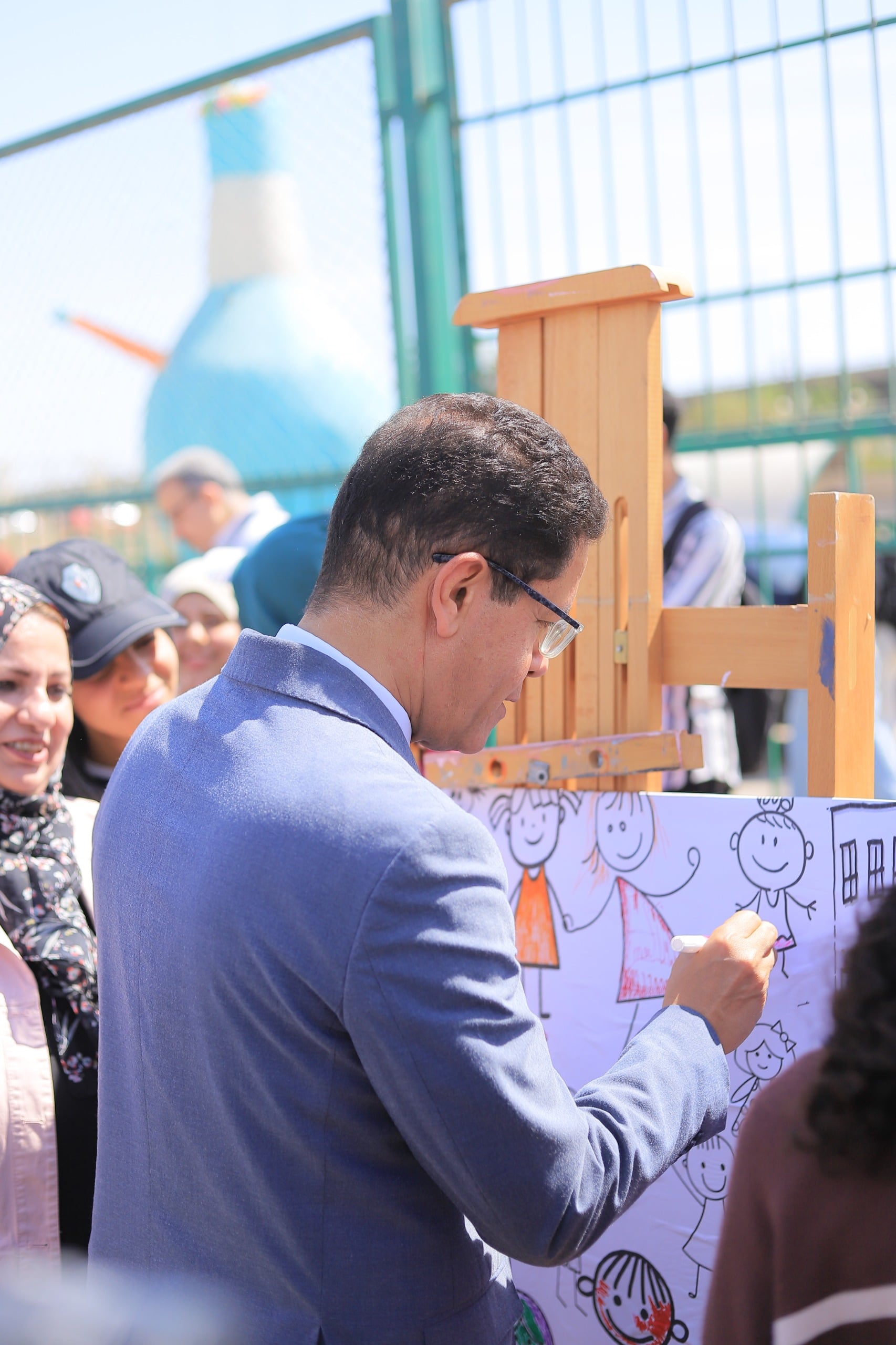 خلال الفعاليات بجامعة بنها