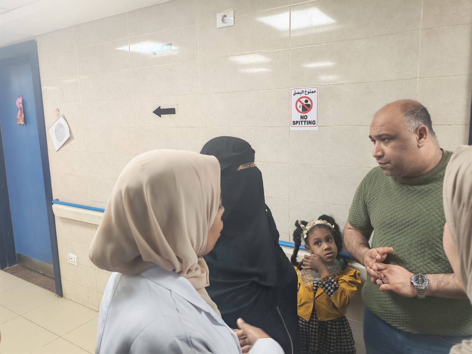 متابعة مستوى الخدمات الطبية المقدمة للمنتفعين