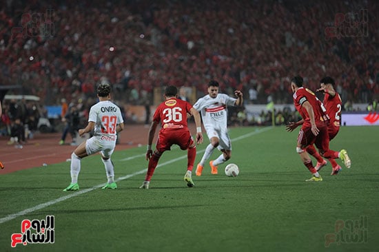 جانب من لقاء الأهلى والزمالك
