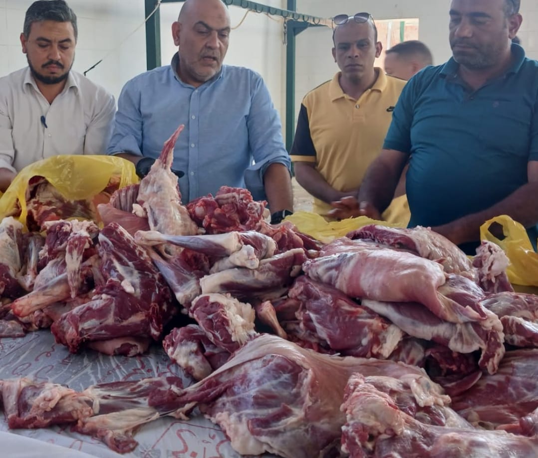 جانب من المضبوطات بالحملة جانب من المضبوطات بالحملة