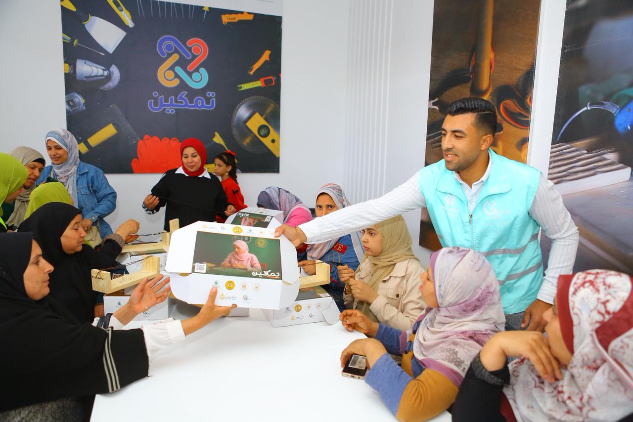 مبادرة تمكين لمؤسسة صناع الخير عضو التحالف الوطنى (2)
