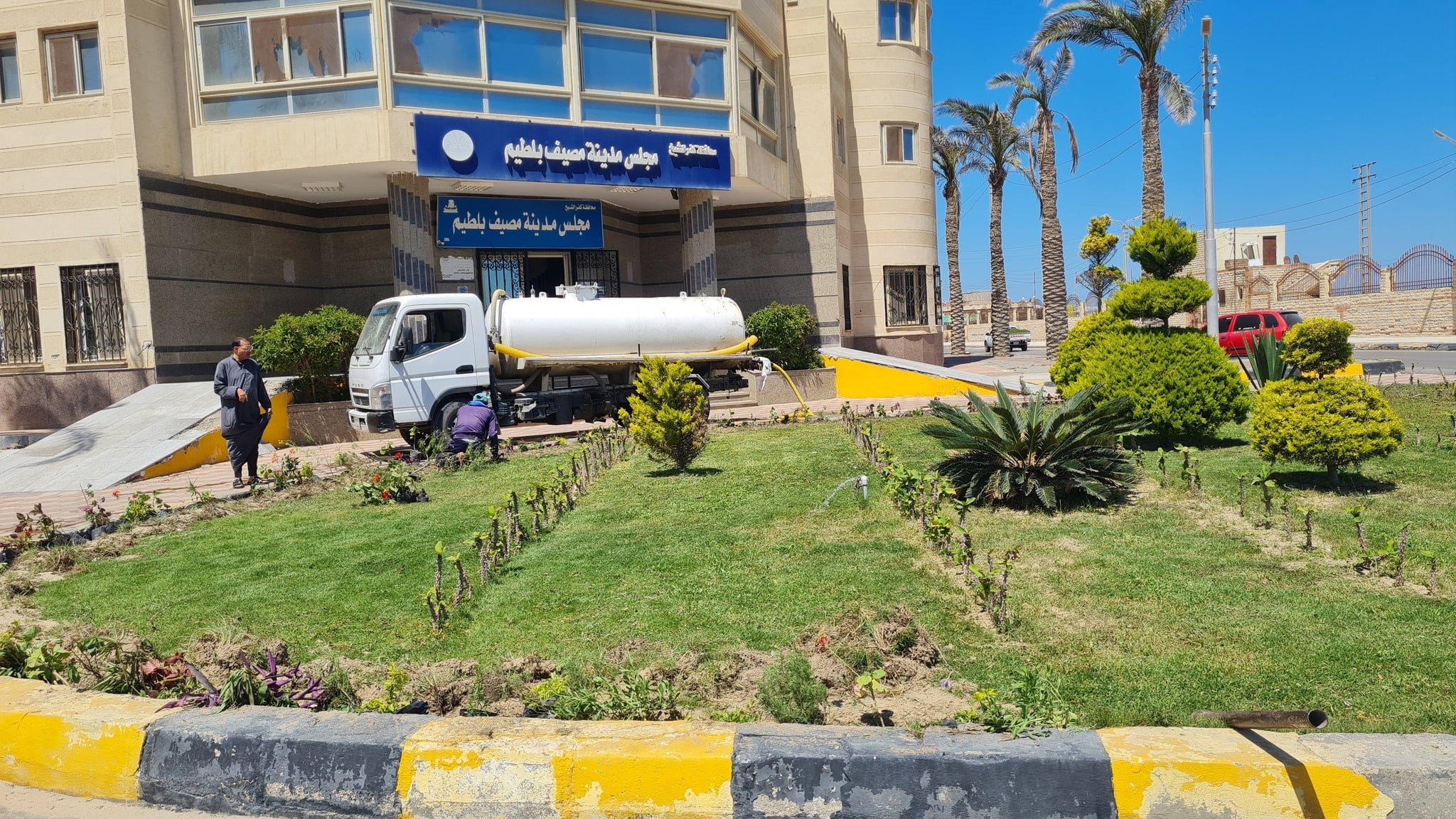 زيادة المساحات الخضراء