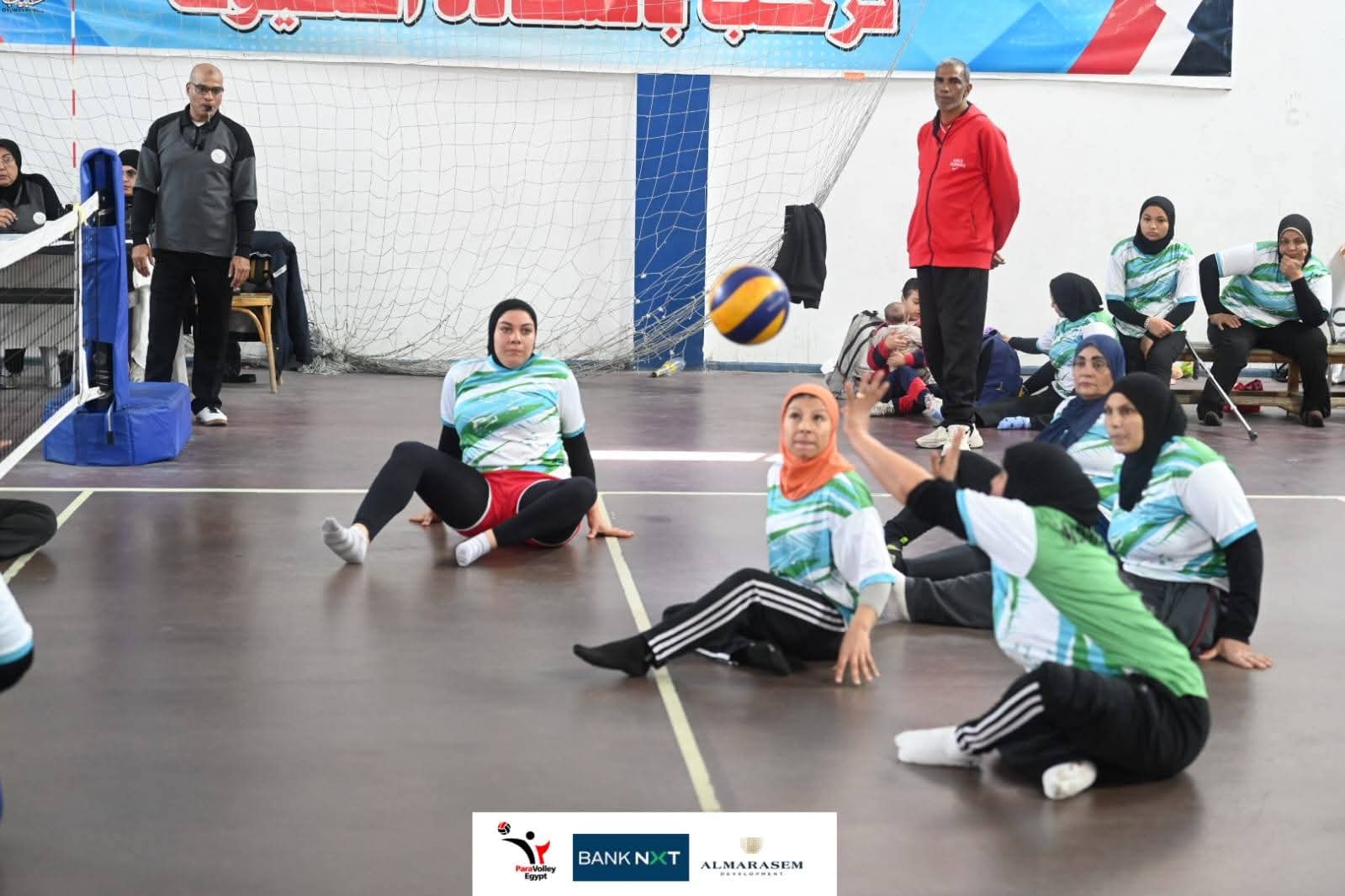 سهيلة تشارك مع منتخب مصر للطائرة جلوس
