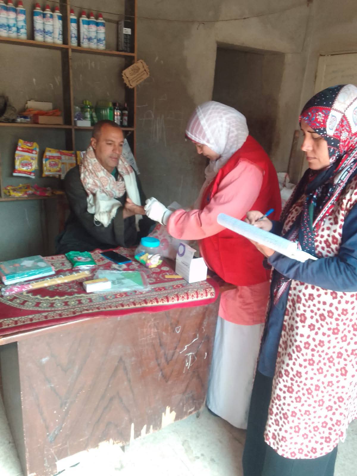 الفرق المتنقلة داخل القرى