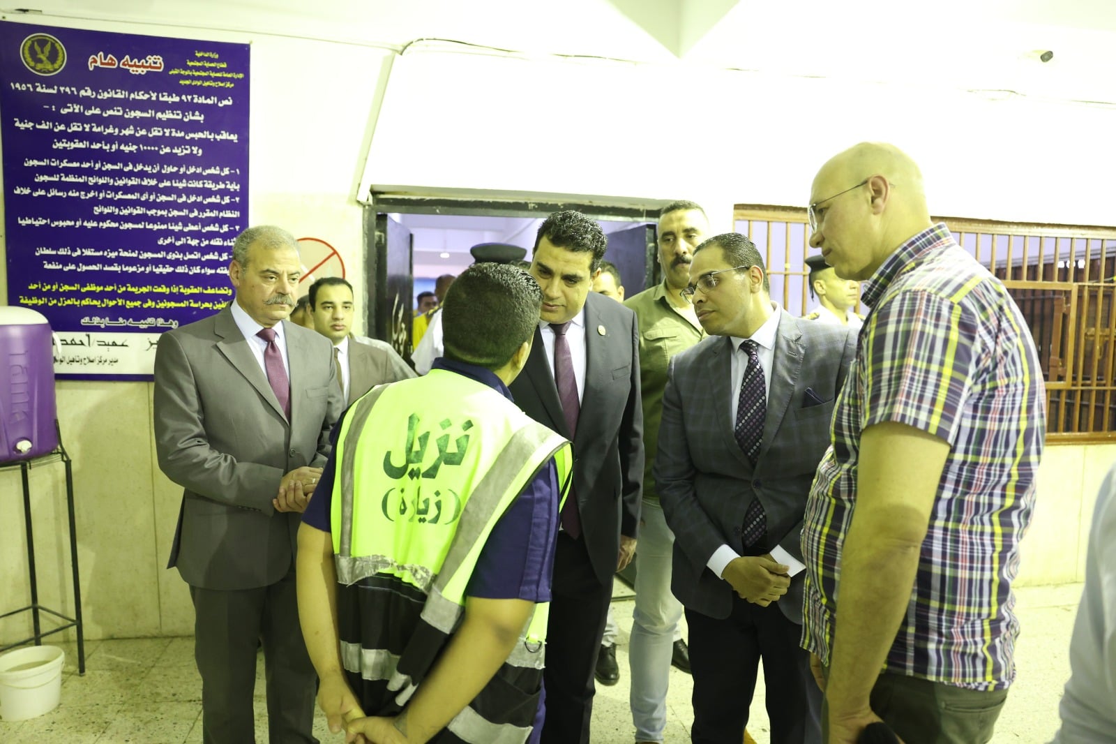النيابة العامة تُجري تفتيشًا لمركز إصلاح وتأهيل الوادي الجديد (4)