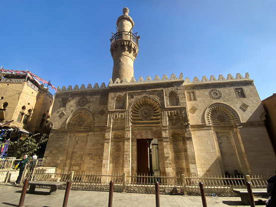 مسجد الأقمر بمنطقة الجمالية مسجد الأقمر بمنطقة الجمالية