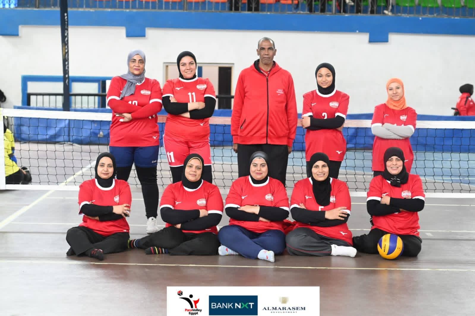 سهيلة الصعيدي ضمن منتخب مصر للطائرة جلوس
