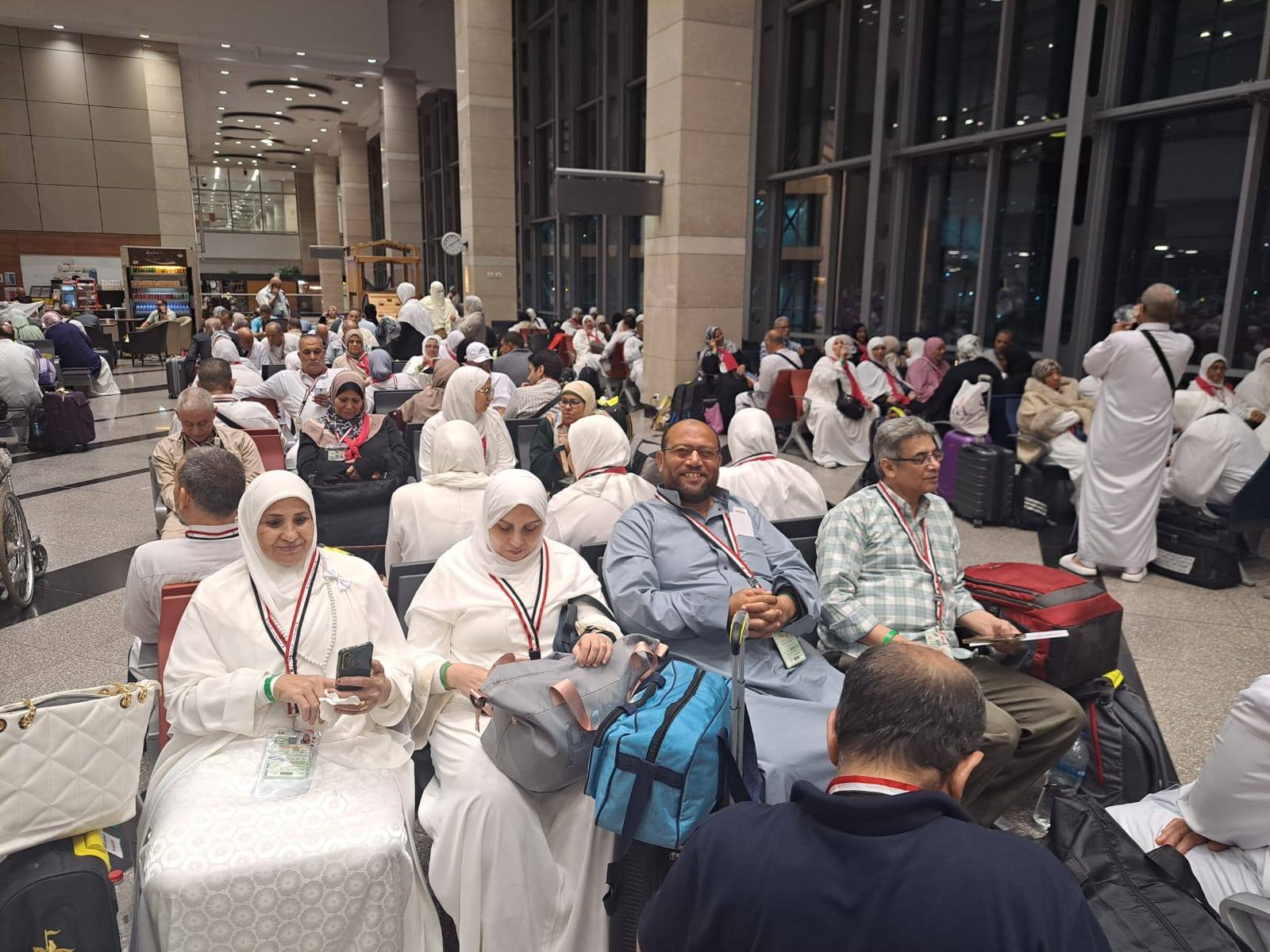 حجاج القليوبية في المطار حجاج القليوبية في المطار
