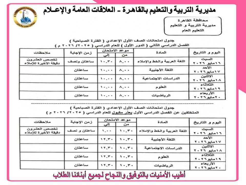 امتحانات الفصل الدراسي الثاني بالقاهرة (19)