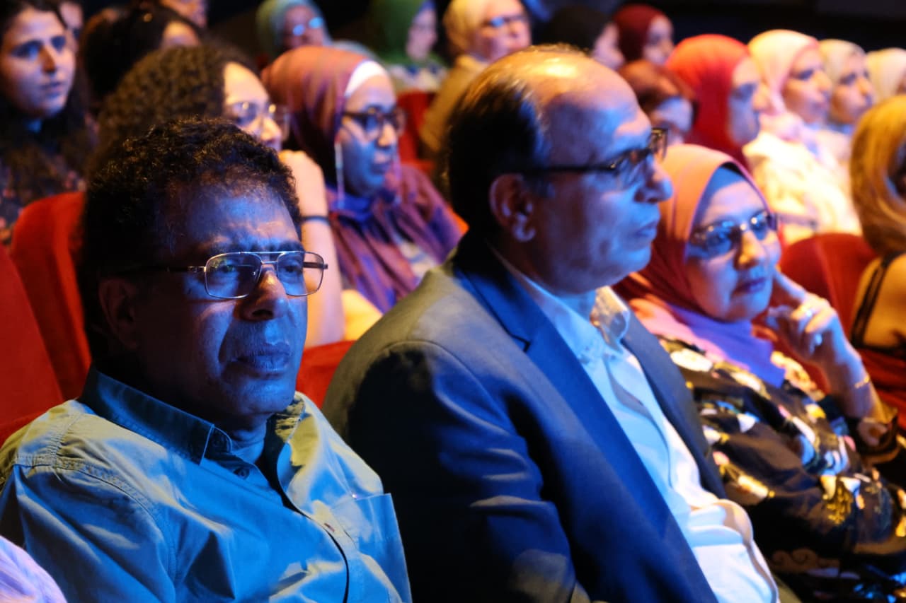 المكاتب عماد الدين حسين والكاتب عادل السنهوري