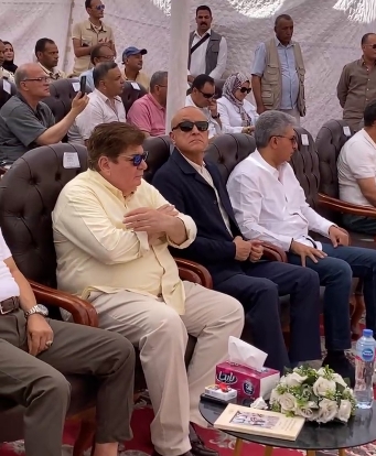 حفل إنهاء ترميمات مقبرتى أمنحتب وساموت بجبانة الخوخة حفل إنهاء ترميمات مقبرتى أمنحتب وساموت بجبانة الخوخة