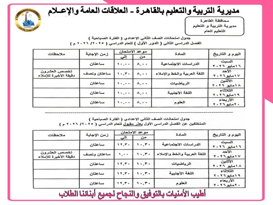 امتحانات الفصل الدراسي الثاني بالقاهرة (18)
