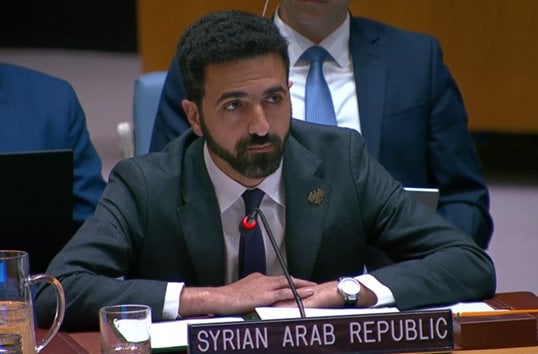 مندوب سوريا الدائم لدى الأمم المتحدة إبراهيم علبى