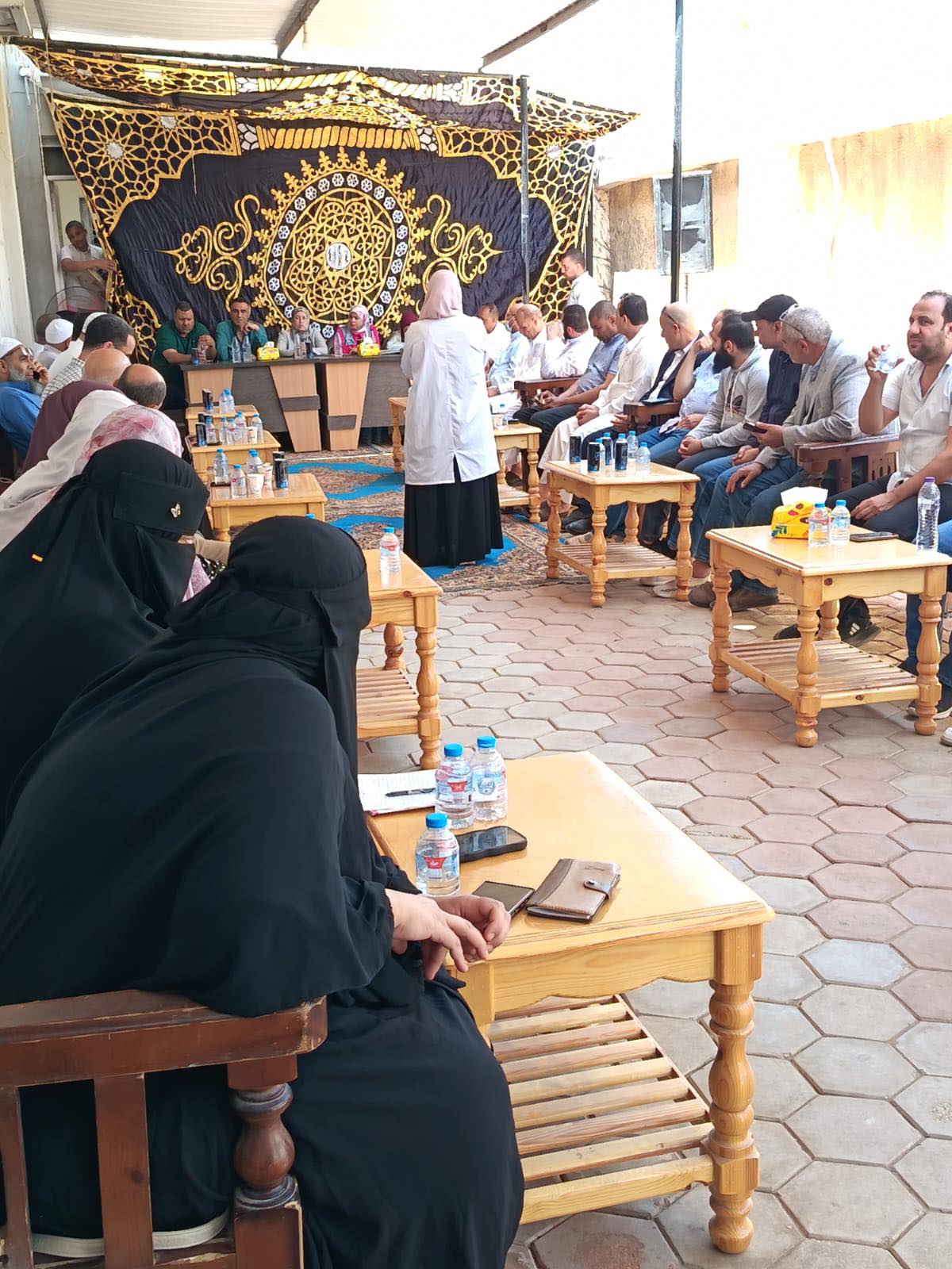 الحضور من ممثلي الجمعيات الاهلية ببلطيم
