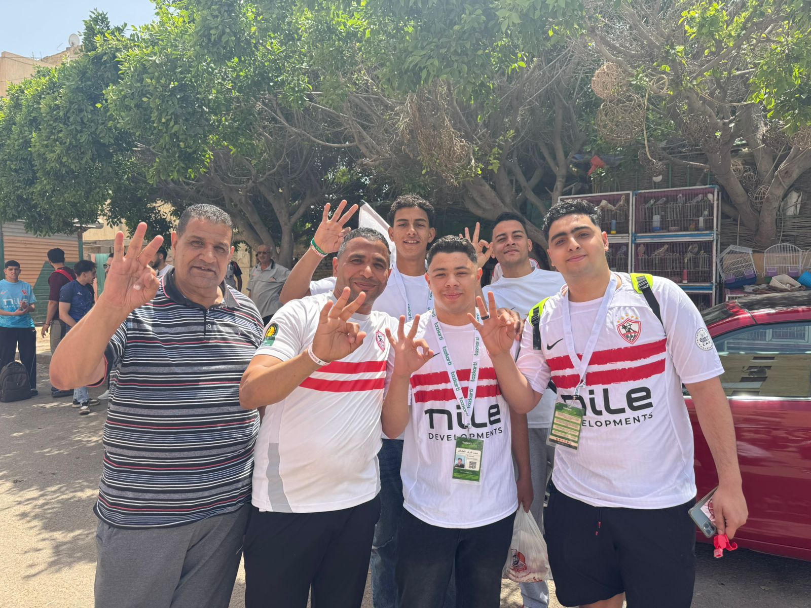 جماهير الزمالك بكفر الشيخ متفائلون بالفوز