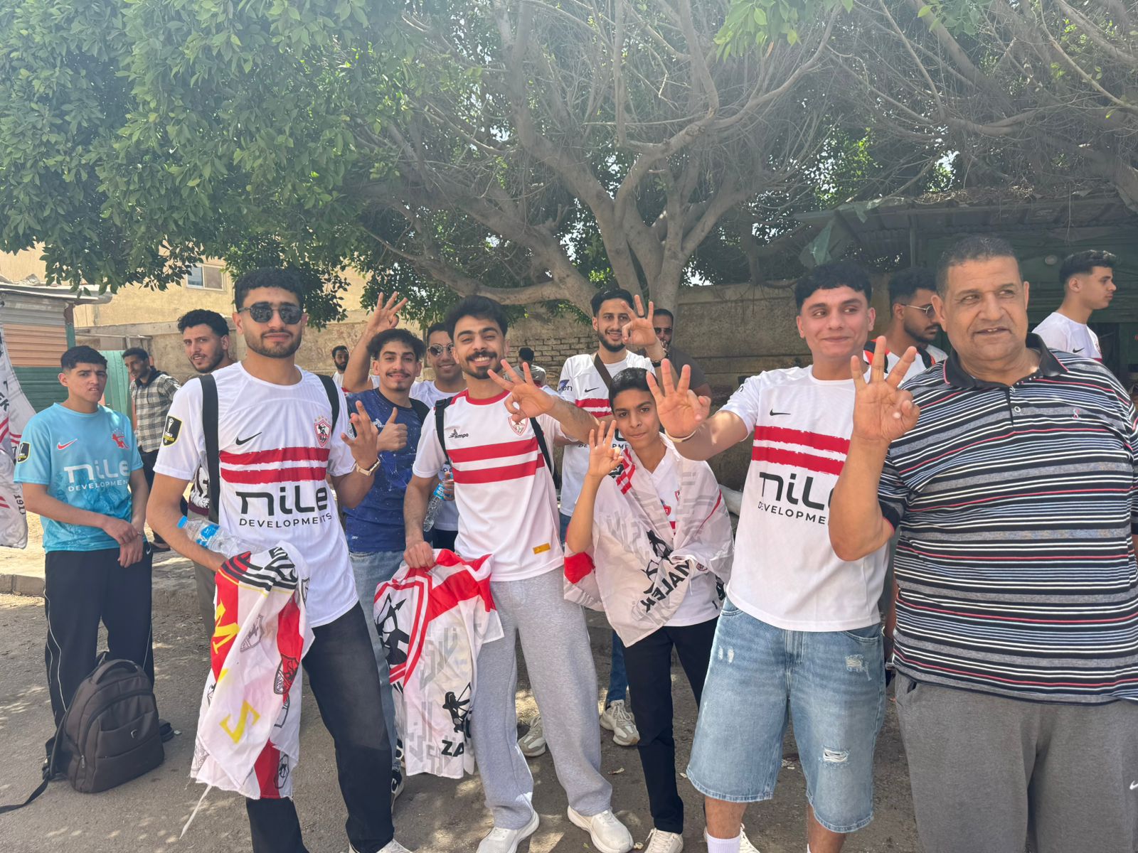 بالثلاثة يفوز الزنالك على الفريق الجزائري