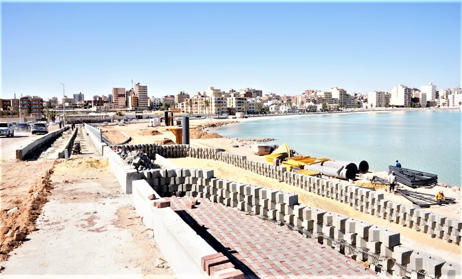 الانتهاء من تطوير منطقة كوبري روميل قبل المصيف