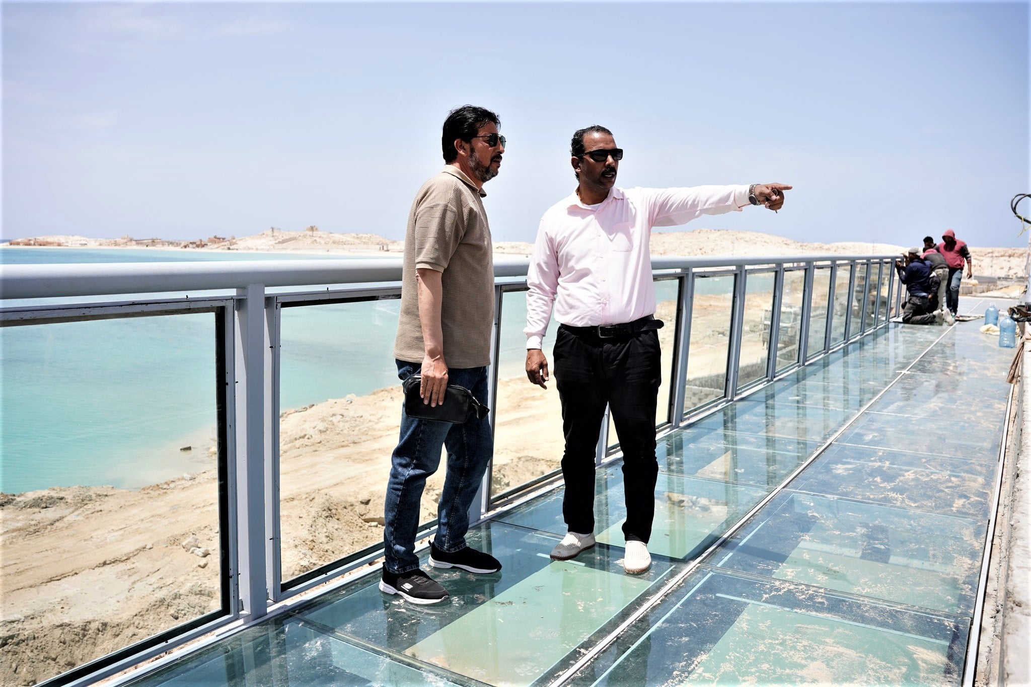 الممشى الزجاجي - كوبري روميل