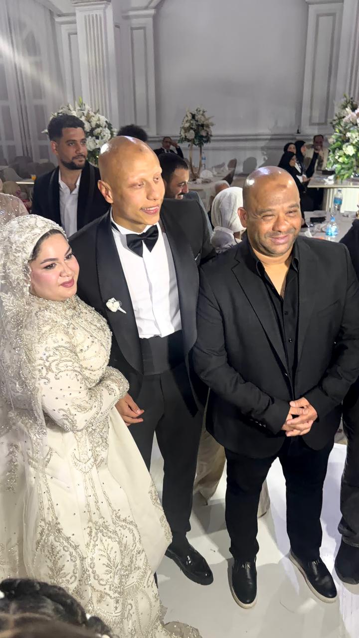 وليد صلاح الدين يحضر حفل زفاف عمرو الجزار