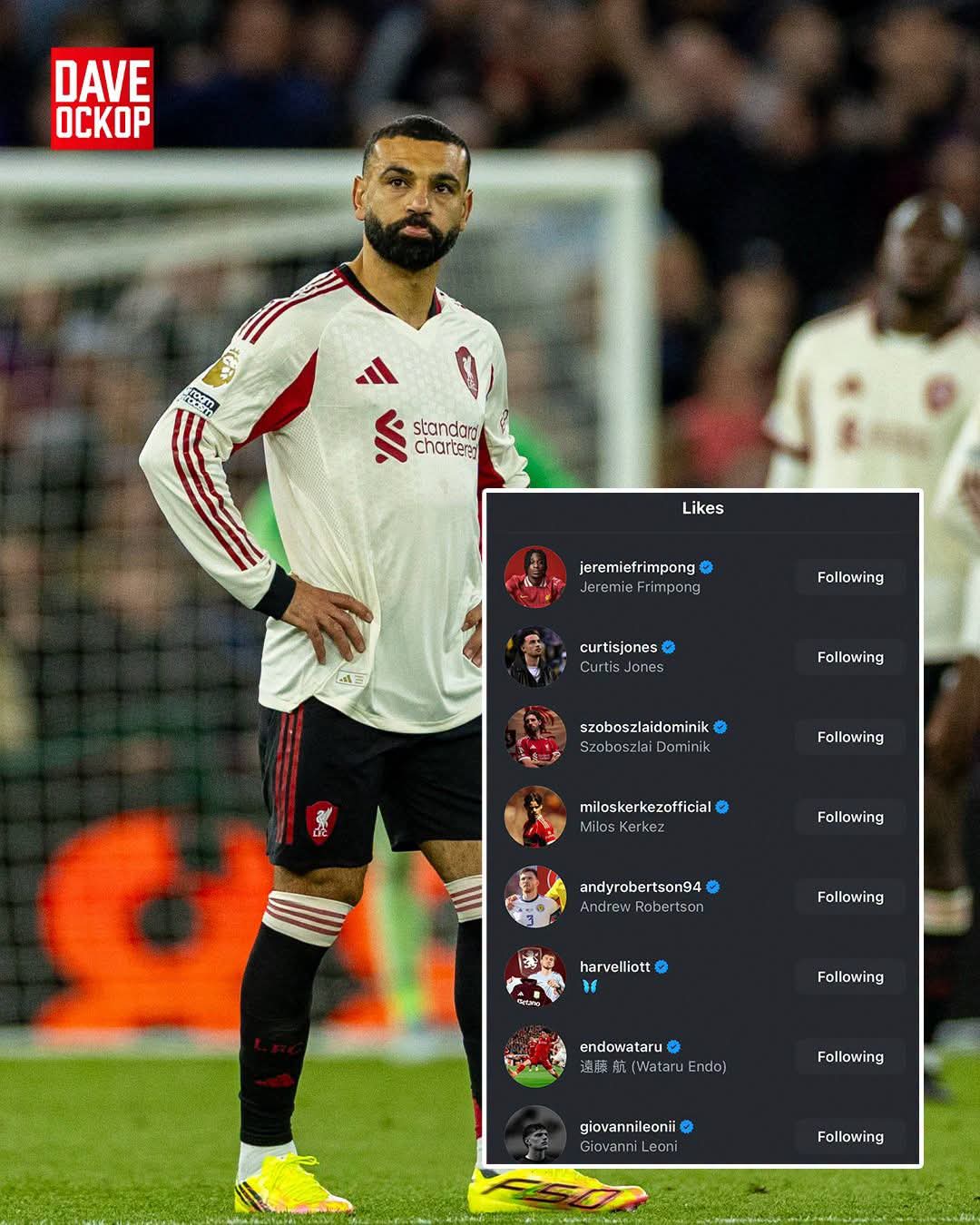 محمد صلاح يحظى بدعم هؤلاء لاعبي ليفربول