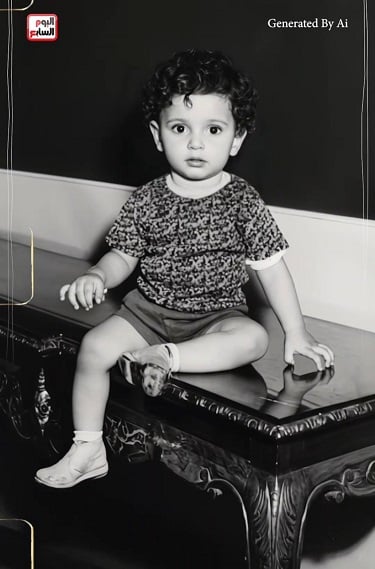 عادل إمام وهو صغير