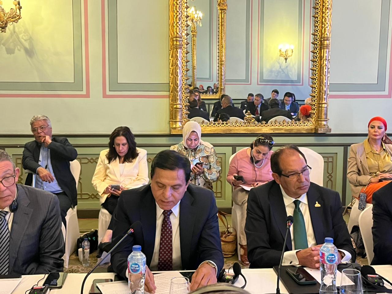 قادة الأحزاب المصرية