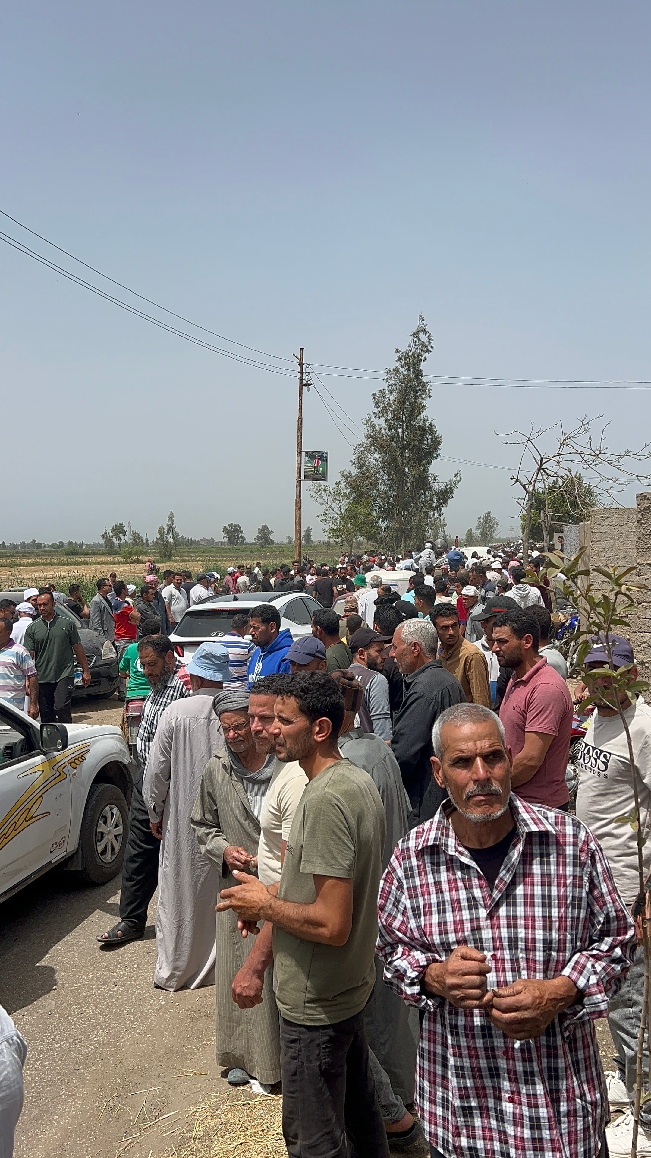تشيع جثامين ضحايا حادث أسوان
