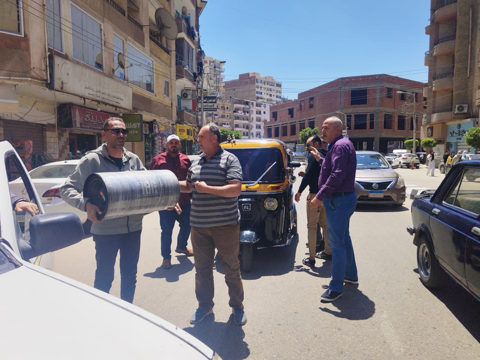 مصادرة الاجهزة التى تتسبب فى الضوضاء والتلوث السمعى