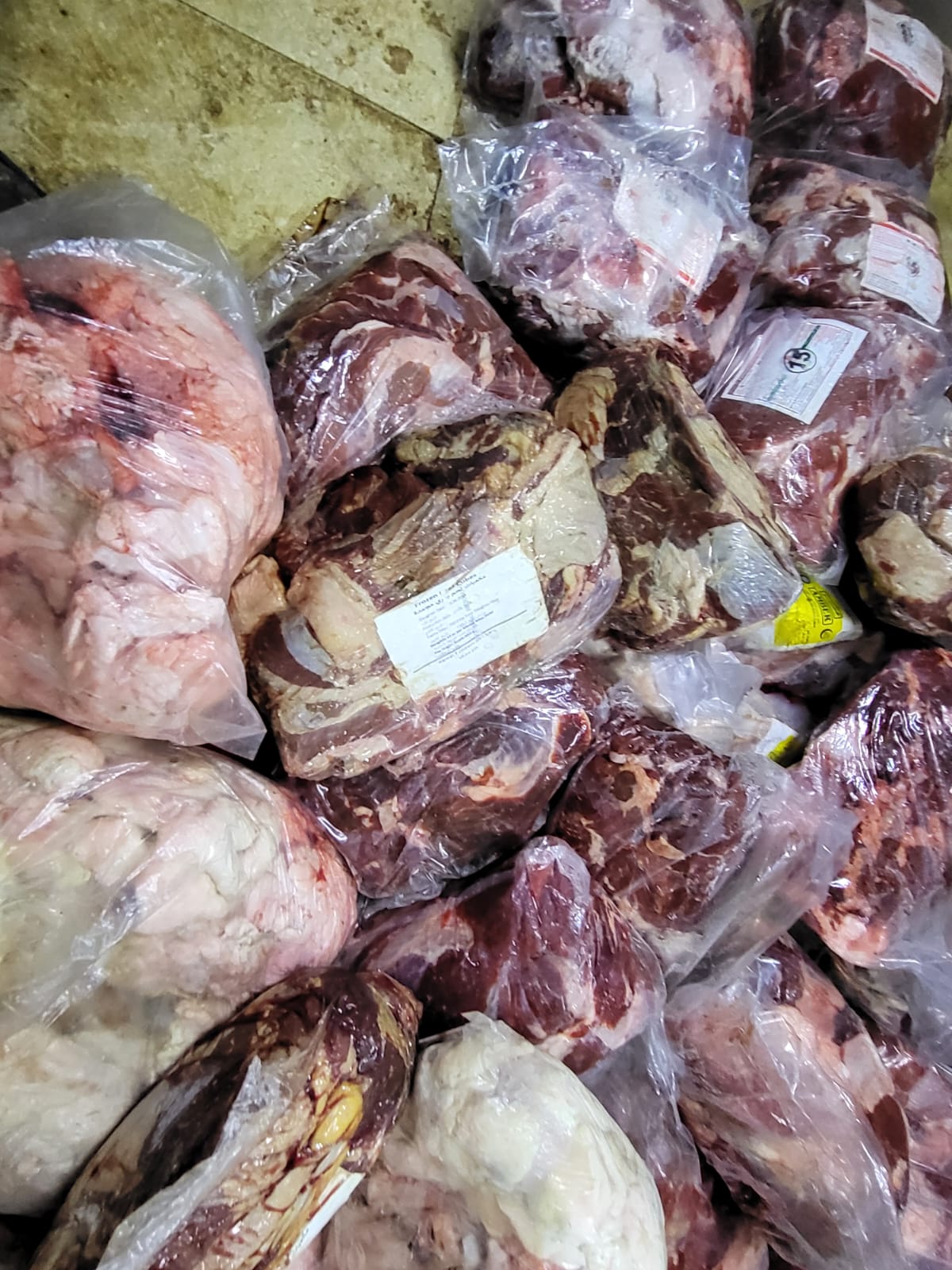 جانب من المضبوطات بالحملة جانب من المضبوطات بالحملة