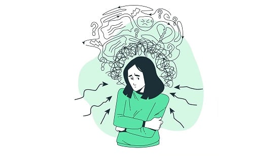علاقة التفكير الوهمي بالصحة النفسية