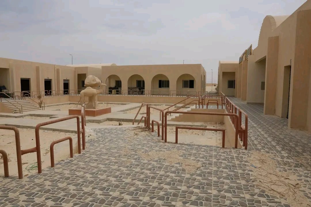 جانب من مجمعات القرى الخدمية