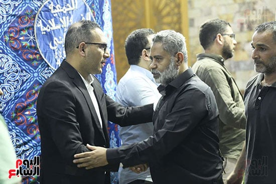 عزاء والدة الزميل تامر إسماعيل (2)
