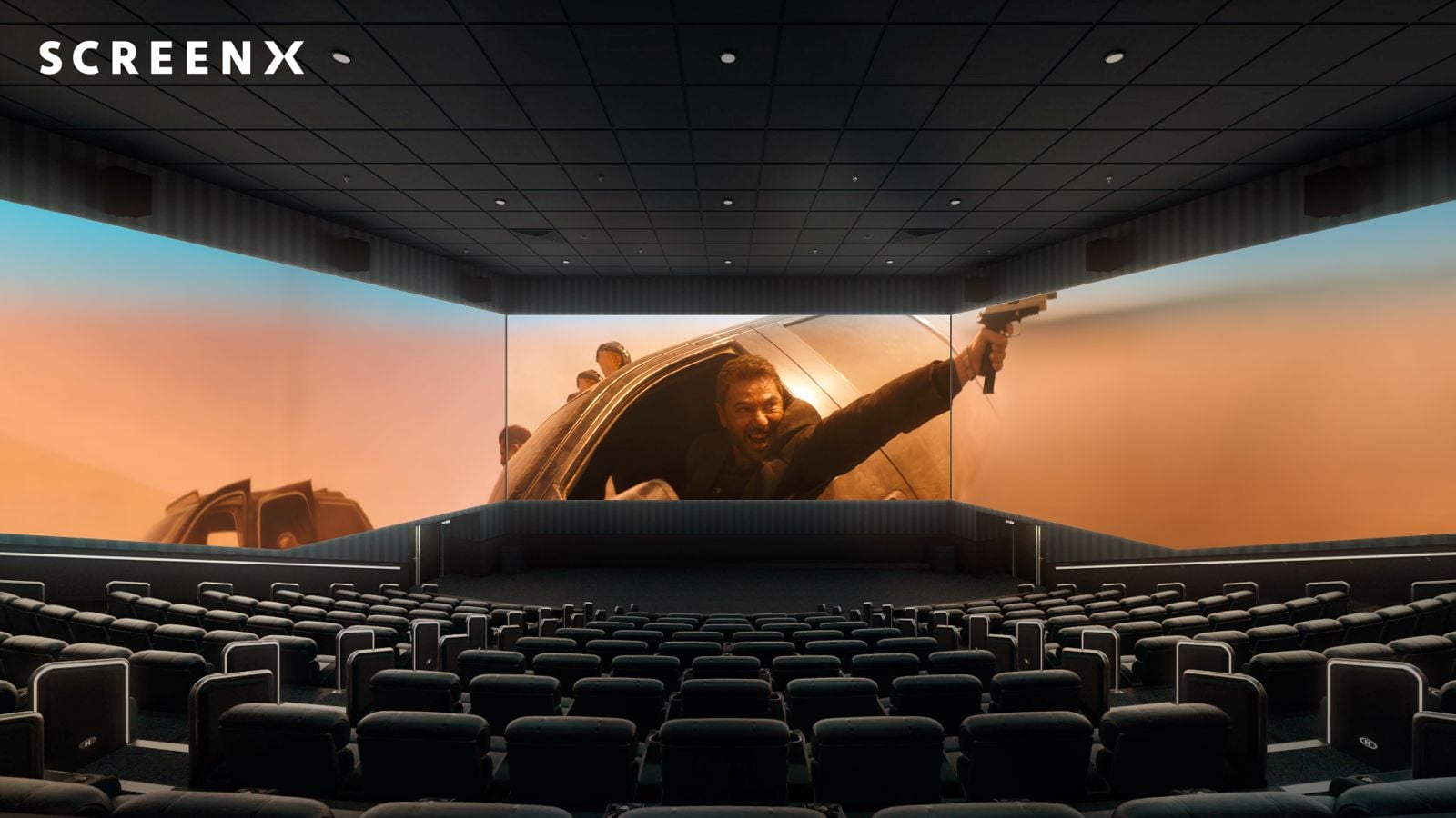 فيلم «سفن دوجز» يدخل التاريخ كأول فيلم عربي يُعرض بتقنية ScreenX 