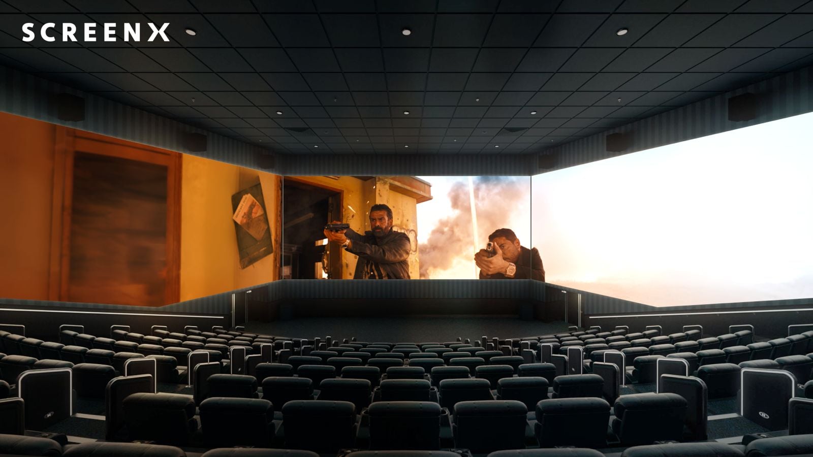 فيلم «سفن دوجز» يدخل التاريخ كأول فيلم عربي يُعرض بتقنية ScreenX 