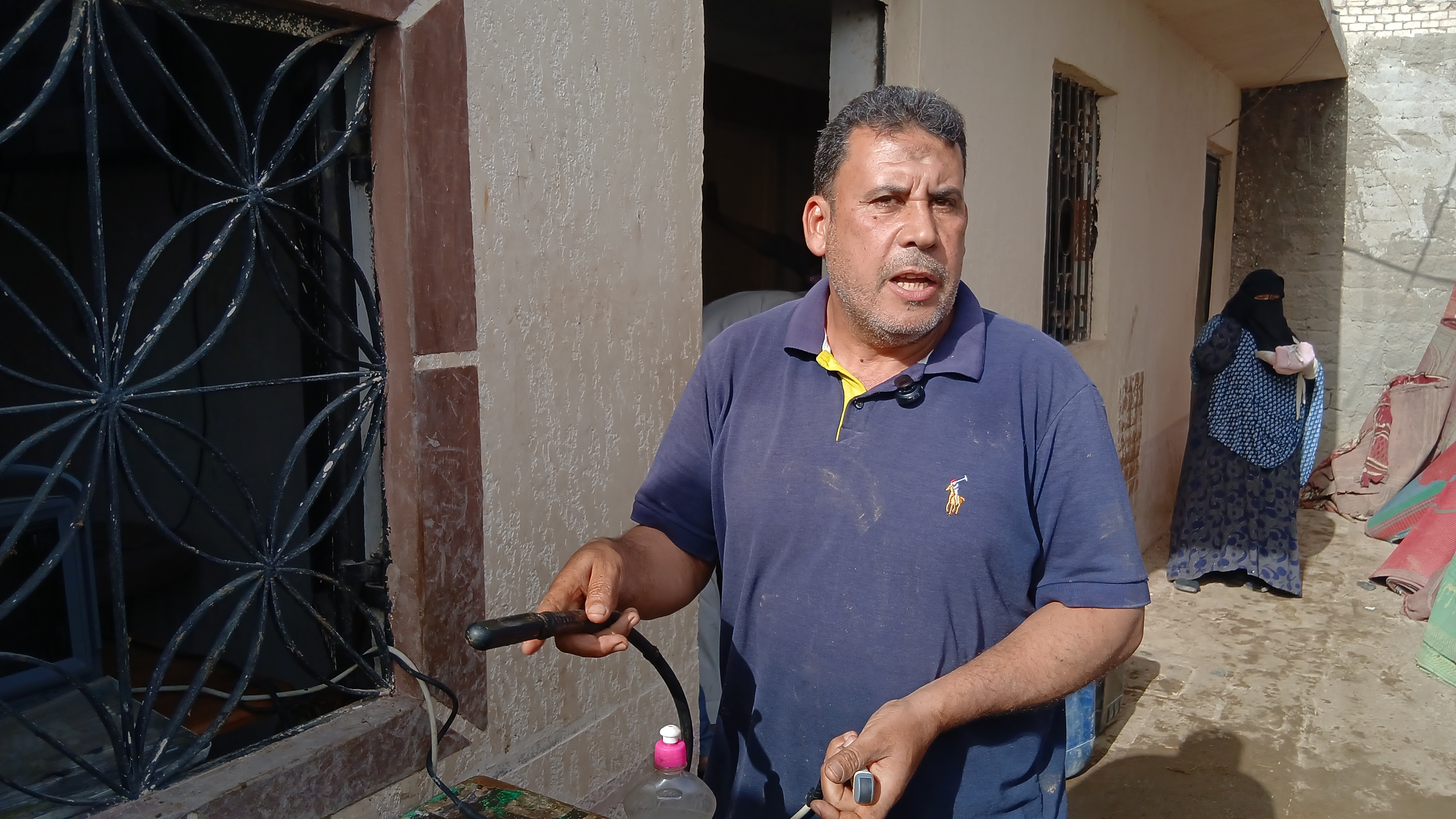 الكشف بالسونار داخل سوق العامرية