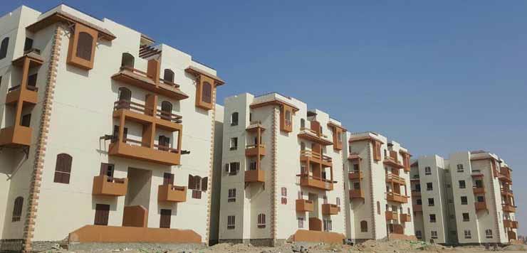 صور مشروع الإسكان الإجتماعى بأخميم