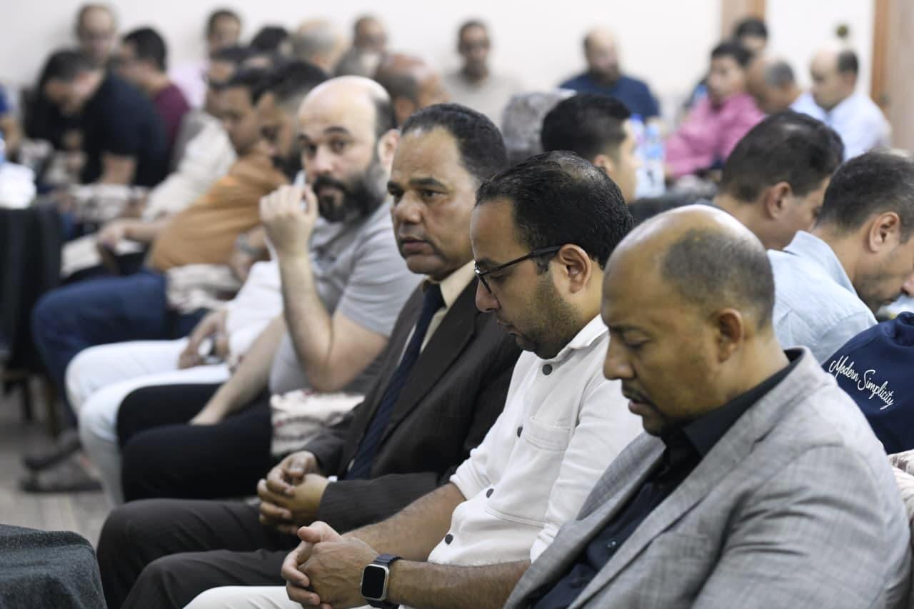 عزاء والدة الزميل تامر إسماعيل (1)