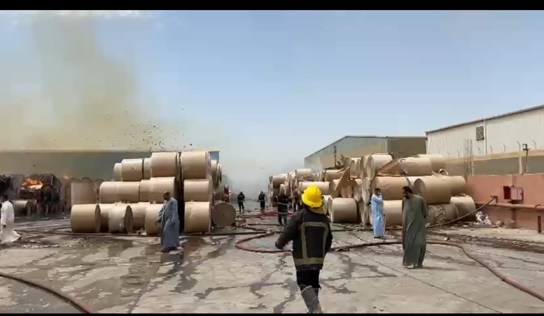 السيطرة على الحريق